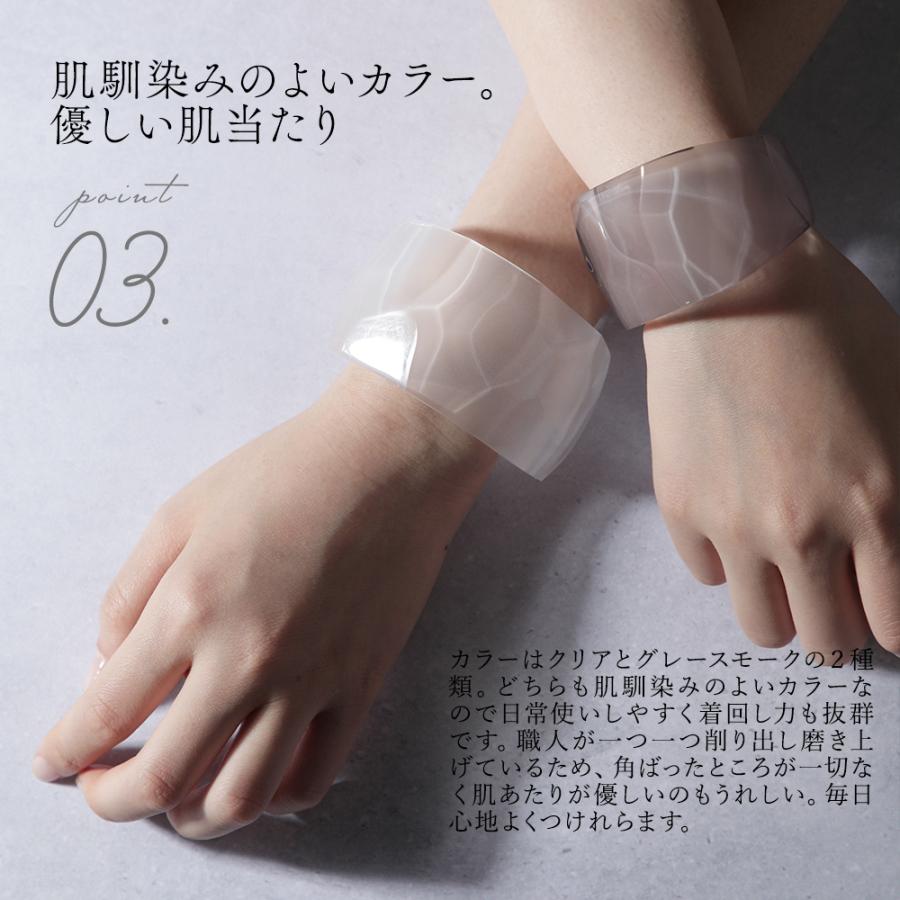 A+Bracelet Mサイズ ZEROMISSION アクリル バングル A+Bracelet Mサイズ ZEROMISSION アクリル バングル