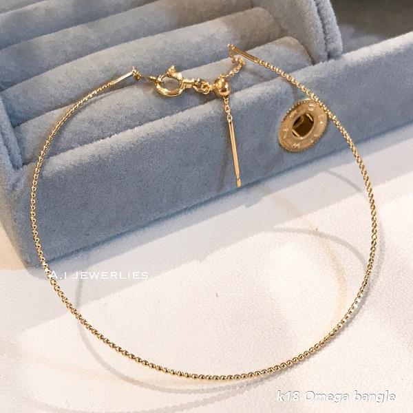 好評 バングル 18金 オメガ K18 シンプル 細め オメガバングル 16 18センチ アジャスター付き ボール線 K18 Omega Bangle Ball Line K18bangleomegawithadjusterno2 Ginza Ai Jewelry 通販 Yahoo ショッピング 最新コレックション Mtkbrasil Com Br