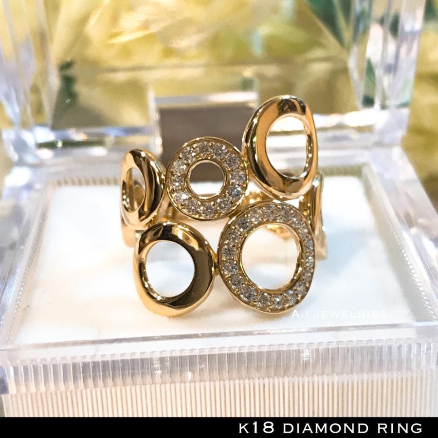 全て国内の正規代理店 専用 k18 ダイヤモンド リング 指輪 Diamond #15