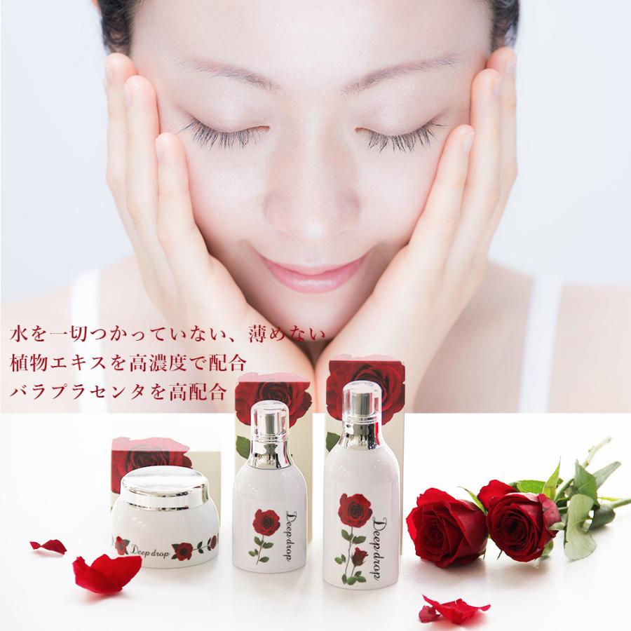 美容液 バラ プラセンタ エキス配合 スキンケア ハリ ツヤの集中ケア