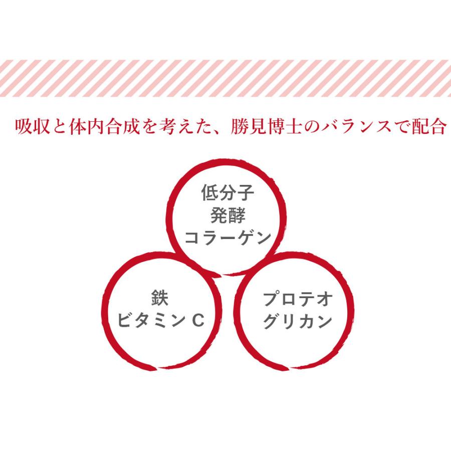 コラーゲン サプリ ペプチド 低分子 プロテオグリカン ふかひれ / プリンセスコラーゲン コラーゲンペプチド 30日分 魚由来 ビタミンC 鉄分｜ginza-gt｜08