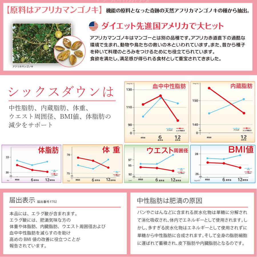 機能性表示食品 ダイエット サプリ 中性脂肪 内臓脂肪 BMI値 体脂肪