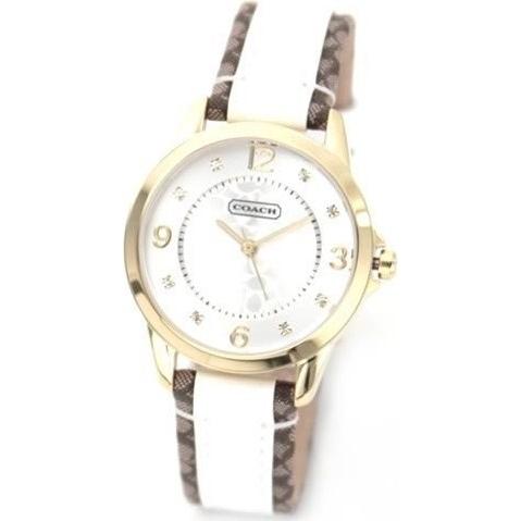 19人気特価 腕時計 レディース コーチ Coach クラシックシグネチャー クォーツ 革ベルト クォーツ ゴールド シルバー レディース コーチ Coach ホワイト色 Wc ドラッグフォーユーネットショップ 13e46cb5 All Starbarbers Com