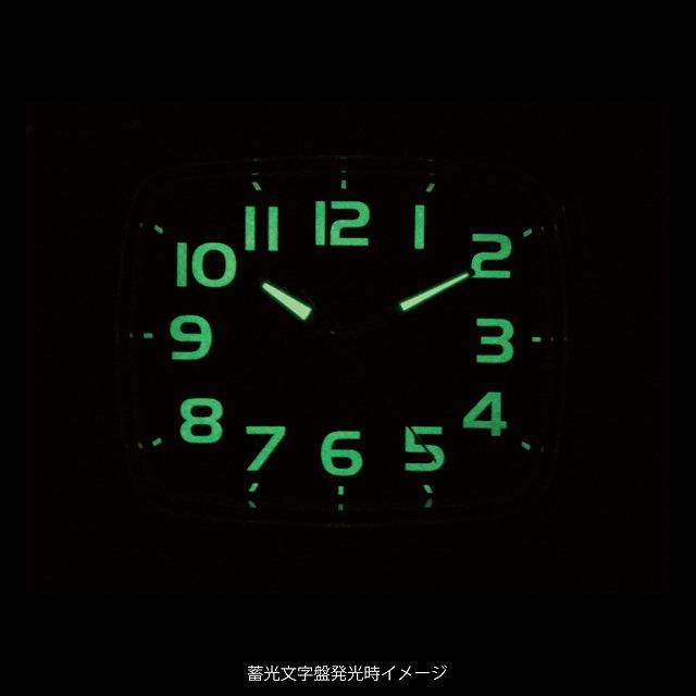蓄光文字盤とライト付き 目覚まし時計 ホワイト 白 連続秒針 蓄光文字盤とライト付き 目覚まし時計 ホワイト 白 連続秒針