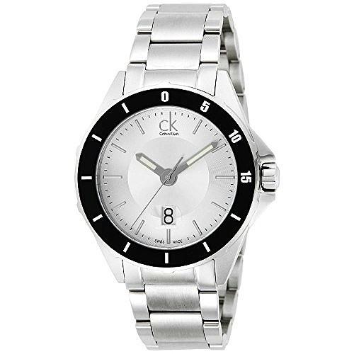 カルバンクライン Calvin Klein メンズ腕時計 Ck Play シーケー プレイ シルバー ブラックベゼル K2W21X46 並行輸入品