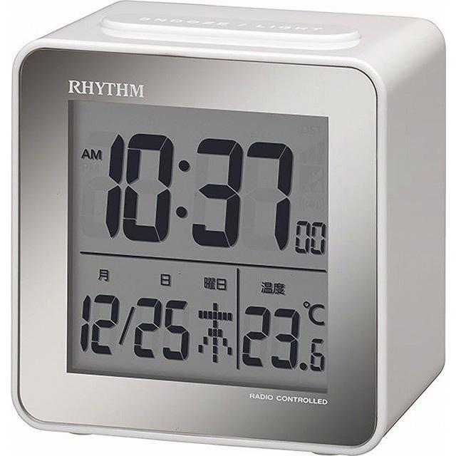 CITIZEN シチズン クロック RHYTHM(リズム時計) 電波 目覚まし 時計 