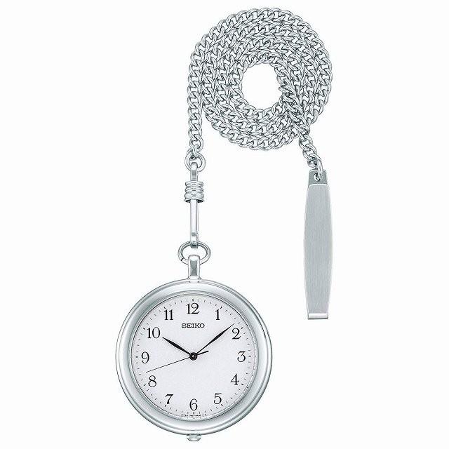 SEIKO 懐中時計 シルバー チェーン付き