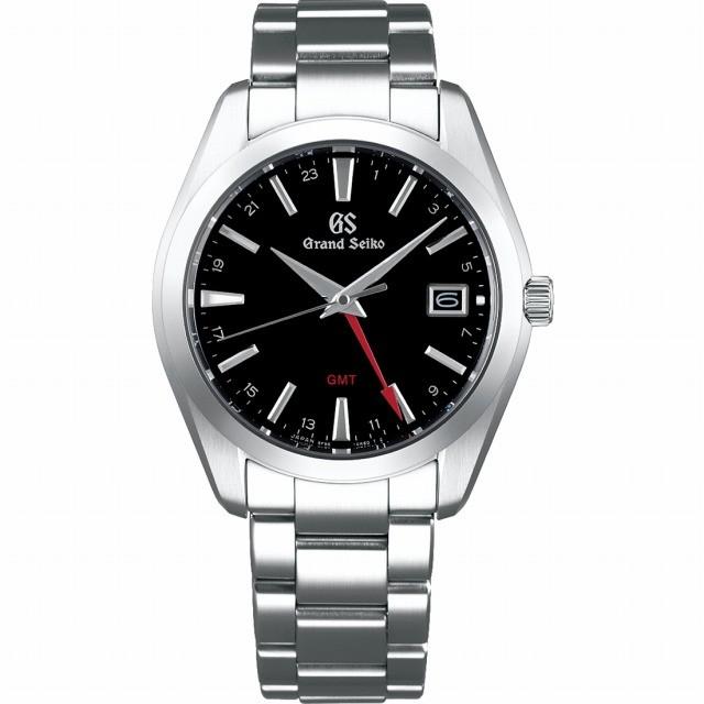グランドセイコー SBGN013 セイコー腕時計 メンズ GRAND SEIKO 9Fクオーツ GMT メンズ ブラック｜ginza-sacomdo｜02