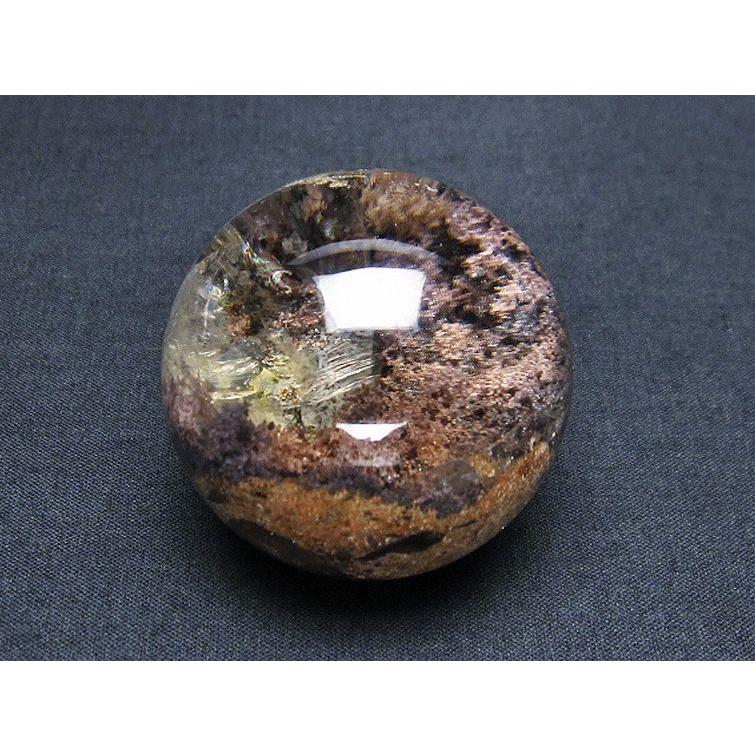 【特選】ガーデンクォーツ ポイント 107g 庭園水晶 虹入 台座付 1615 虹入り ガーデンクォーツ（庭園水晶） 丸玉 41mm t100-4482 : 銀座東道