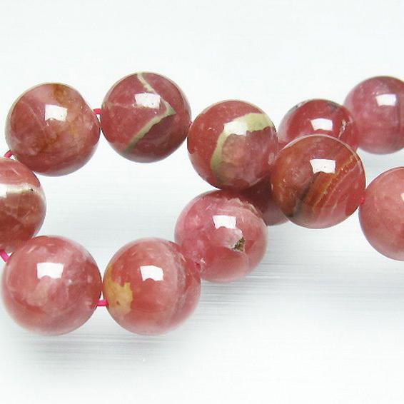 インカローズ ロードクロサイト ブレスレット 14mm t16-10070