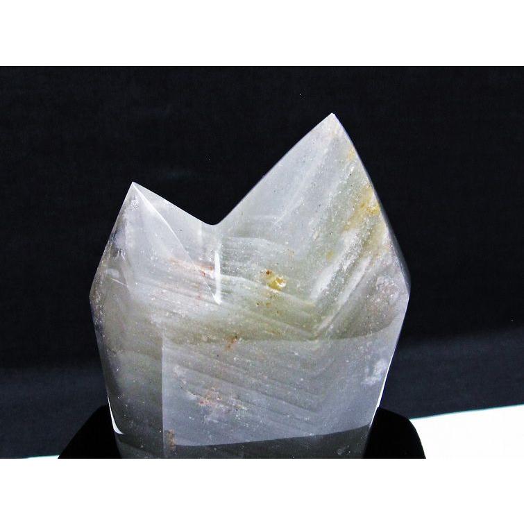 スーパーファントム水晶 ダブルポイント t222-2253