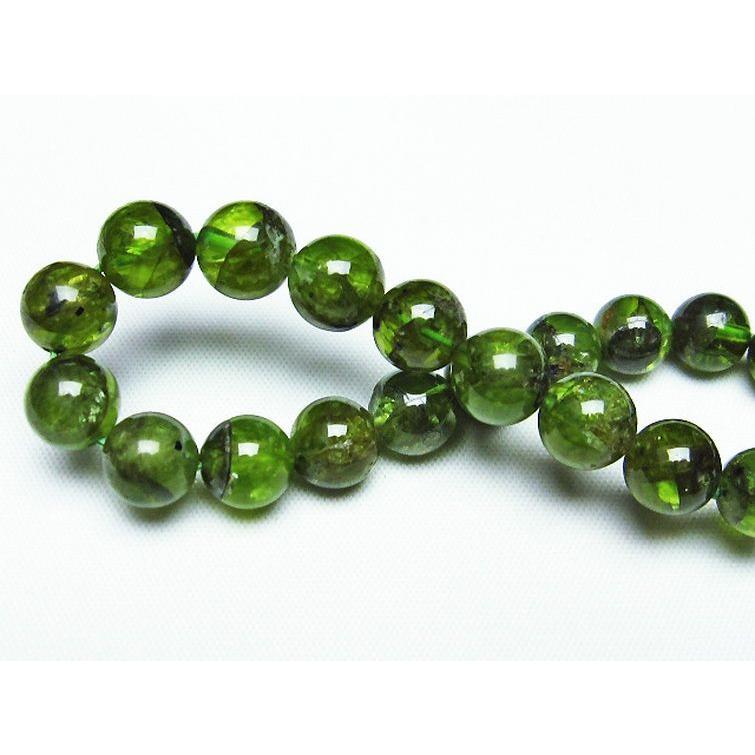 ペリドット ブレスレット 8mm t284-2095_2