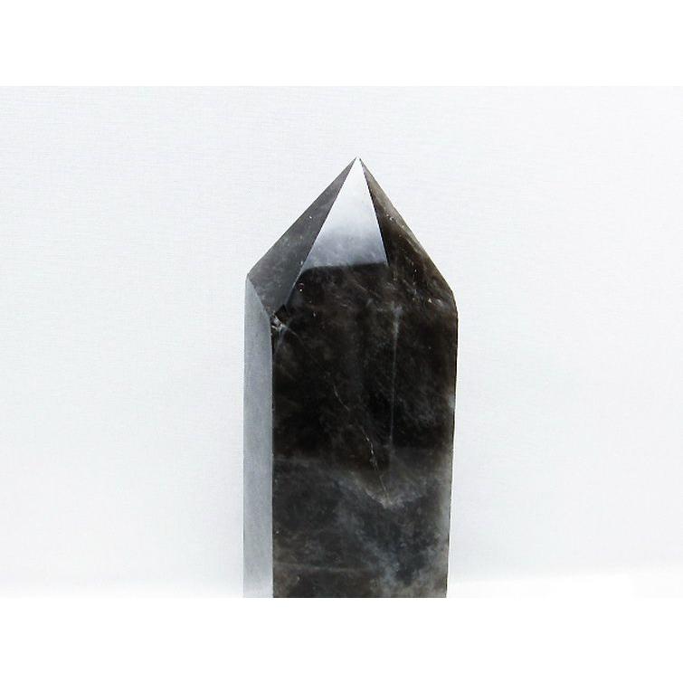 1.1Kg モリオン 純天然 黒水晶  六角柱 t43-7148｜ginza-todo｜04