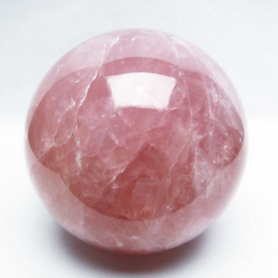 242 ローズクォーツ丸玉 4.3Kg ローズクォーツ 丸玉 150mm t456-13859 : 誠安天然石専門