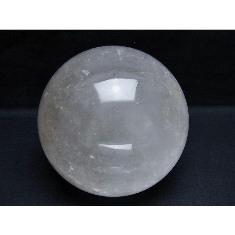 2.5Kg ライトニング水晶 丸玉 125mm t529-5672 : 銀座東道 天然石専門