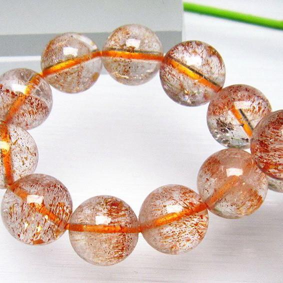 アフリカンストロベリークォーツ ブレスレット 10mm t56-2616 超美石ピンクエピドート（アフリカンストロベリークォーツ） 10ｍｍ