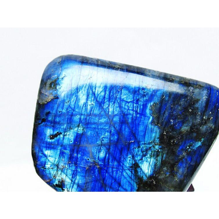 鉱石　ラブラドライト パワーストーン 天然石 ラブラドライト原石[T623-9733]