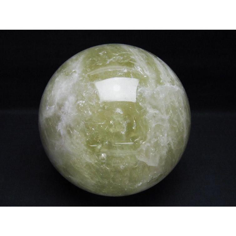 2.5Kg シトリン水晶 丸玉 125mm t63-7802_1