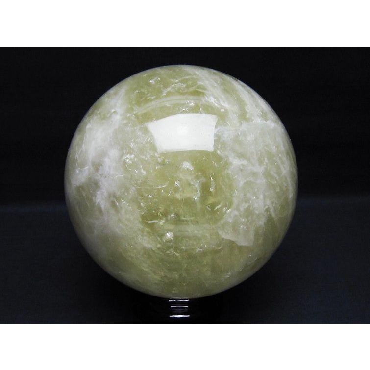 2.5Kg シトリン水晶 丸玉 125mm t63-7802_3