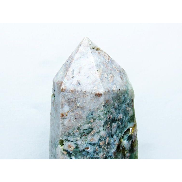 3.8Kg フローライト共生 水晶 六角柱 t634-5532 : 銀座東道 天然石専門