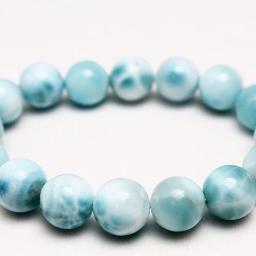 ラリマー ブレスレット 13mm t7-17820