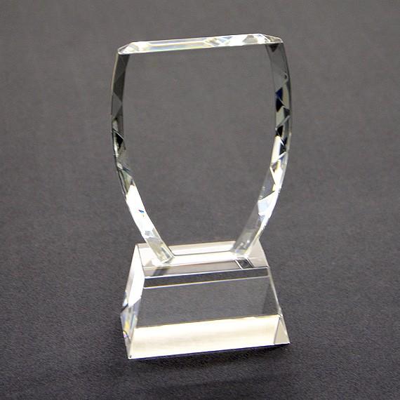 ゴルフ 表彰楯 トロフィー クリスタルガラス 優勝カップ型 ゴルフ