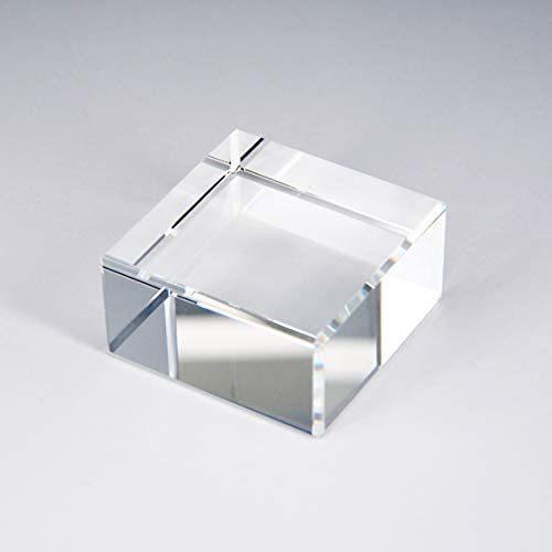 ペーパーウェイト 50x50x25mm クリスタルガラス キューブ ペーパーウェイト 50x50x25mm クリスタルガラス キューブ