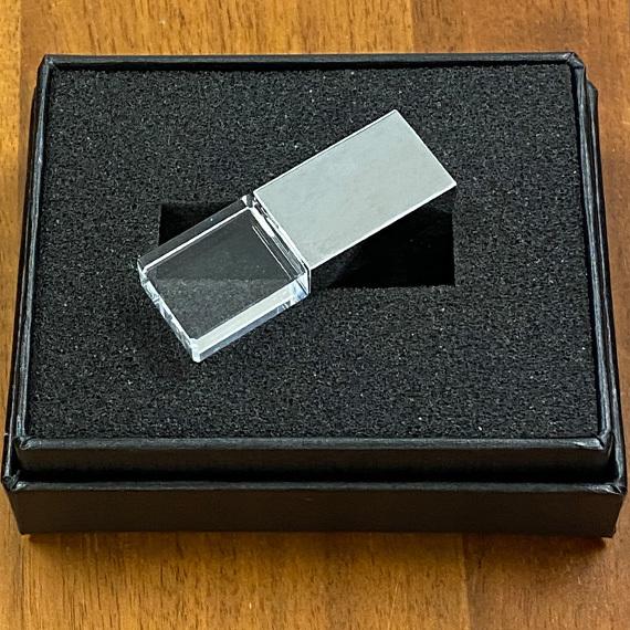 USB2.0 MicroSDカードリーダー クリスタルガラスタイプ　シルバー NKTR-0892｜ginzagift｜04