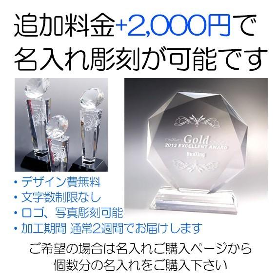 クリスタルトロフィー 水晶球 NKTR-1004-1（大） レーザー彫刻