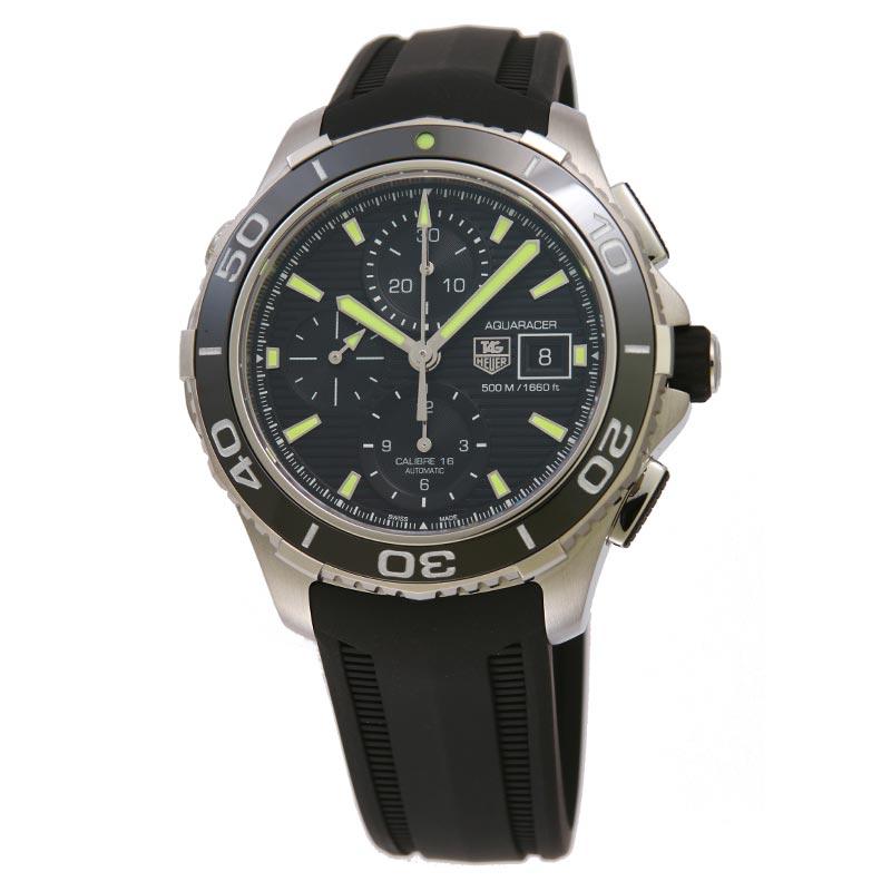 アウトレット タグホイヤー Heuer 腕時計 Aqua Racer ブラック Cak2111 Ft8019 ブランドショップハピネス 通販 Yahoo ショッピング