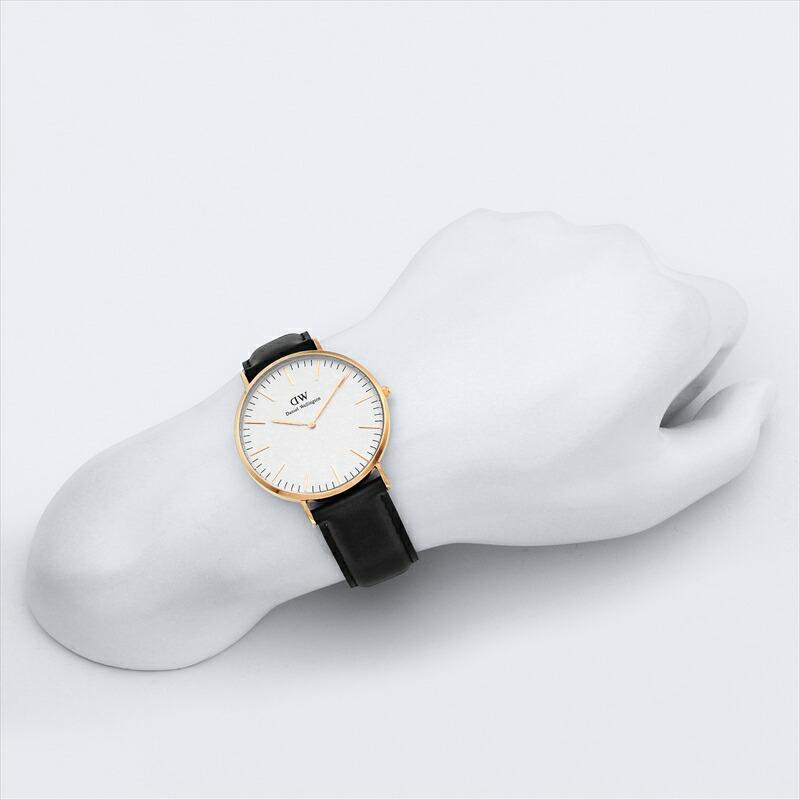 ダニエル ウェリントン DANIEL WELLINGTON 腕時計 メンズ Classic Sheffield DW00100007 ホワイト｜ginzahappiness｜04