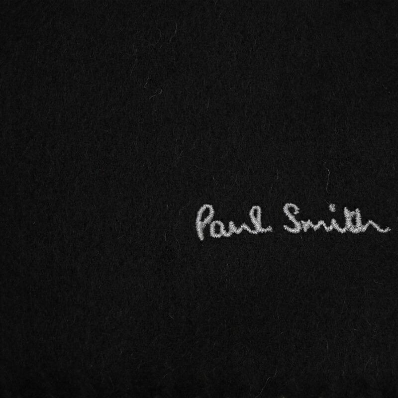 ポールスミス Paul Smith マフラー 933D-AS04 ブラック/グレー｜ginzahappiness｜02