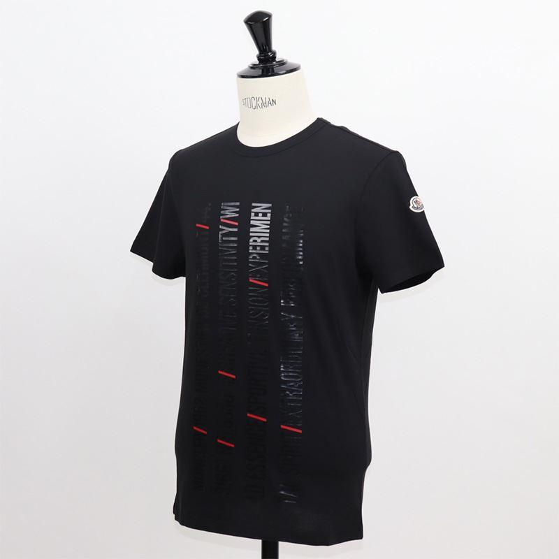 モンクレール MONCLER Tシャツ メンズ 8C737-10-8390T ブラック S 