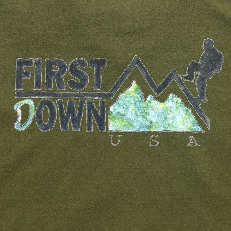 ファースト ダウン FIRST DOWN USA Tシャツ メンズ F401007 WHITE L｜ginzahappiness｜05