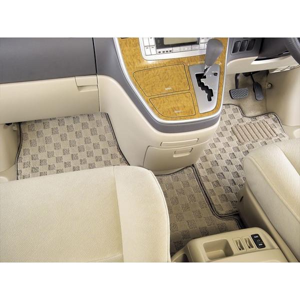 ARTINA（アルティナ）　フロアマット 1台分（プレミアム）　ヴォクシー（AZR60G・AZR65G）　04.08〜07.06　後期モデル車・標準（タンブル）シート