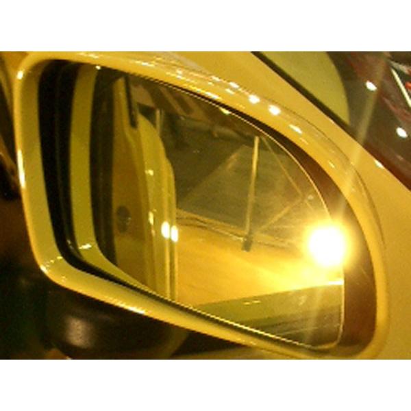 アウトバーン　広角ドレスアップサイドミラー/ゴールド　スプリンタートレノ（E90系）　87/05〜91/05