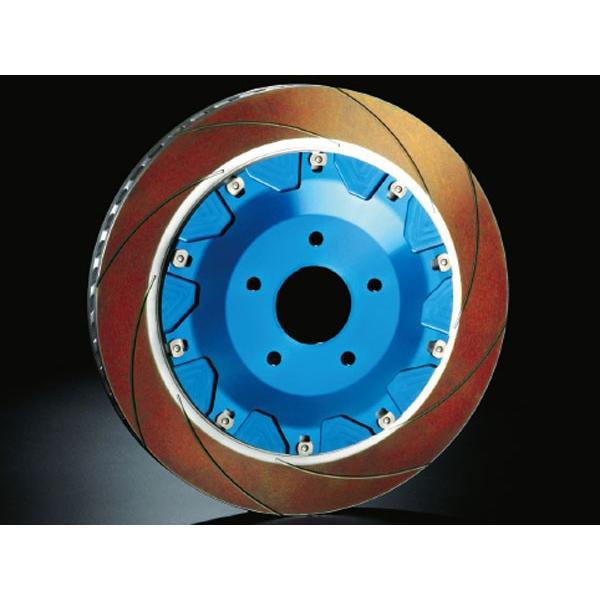 エンドレス　ブレーキローター Racing E-SLIT・フロント用 アッセンブリ（1枚）　ランサーエボリューション8（CT9A）　03.01〜　ブレンボ装着車