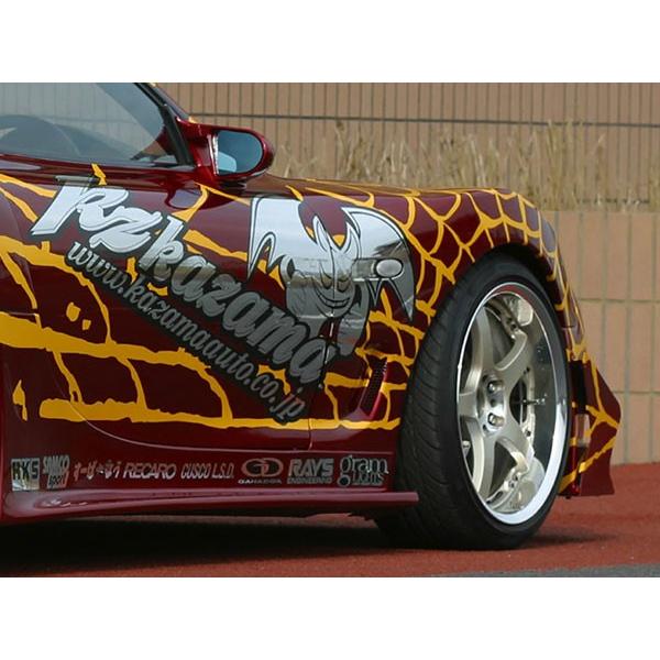 風間オート promode Type2 RX-7（FD3S） フロントフェンダー（未塗装）