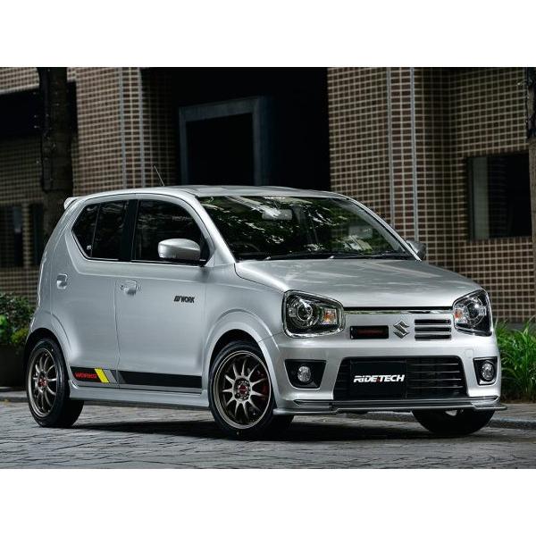 RIDE TECH（ライドテック） アルトワークス・ターボRS（HA36S） フロントリップスポイラー 未塗装 ridetechaero