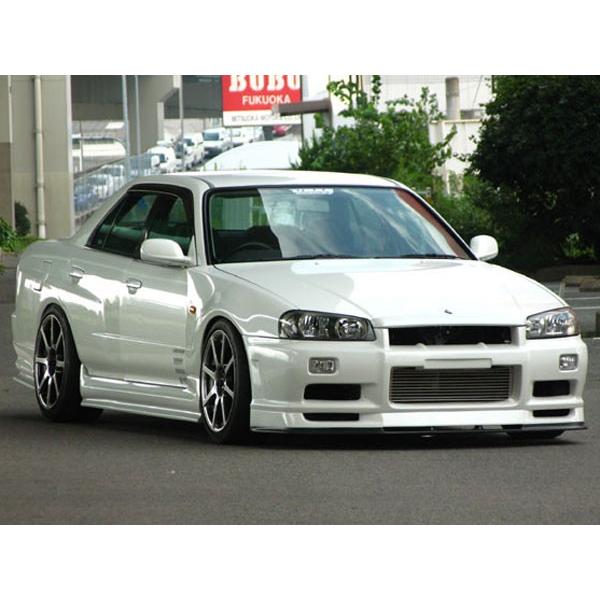 URAS(ユーラス) TYPE-R スカイライン 4ドア(R34) フロントバンパー ...