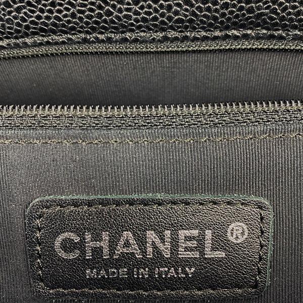 シャネル CHANEL トートバッグ GST チェーントート キャビアスキン ブラック 黒 シルバー金具　A50995 |  | 07