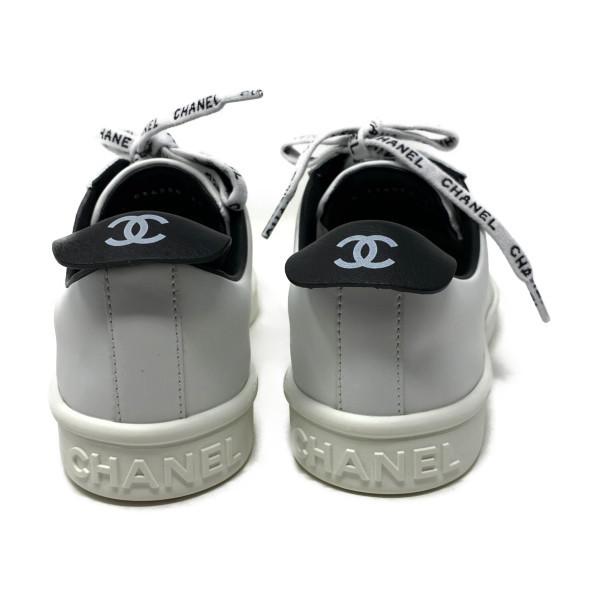 【未使用品】シャネル　CHANEL レディース　カーフスキンスニーカー　ローカット レースアップシューズ　Ｇ30485 |  | 02