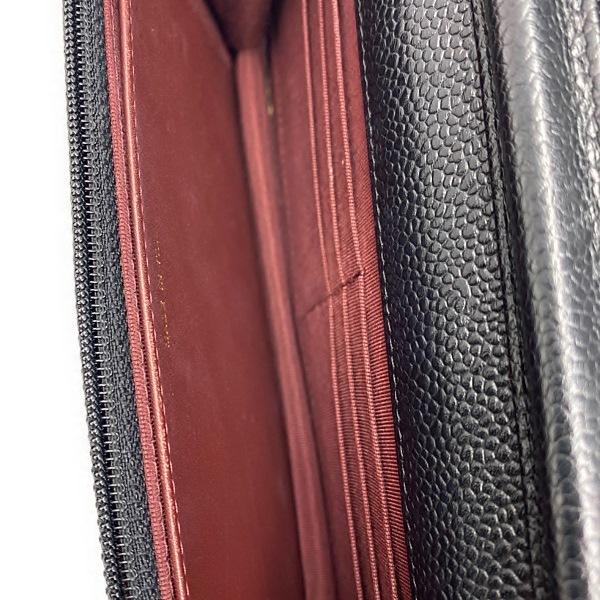 美品　シャネル　CHANEL  マトラッセ　チェーンウォレット　キャビアスキン　ブラツク　ゴールドチェーン　Ａ33814 |  | 09