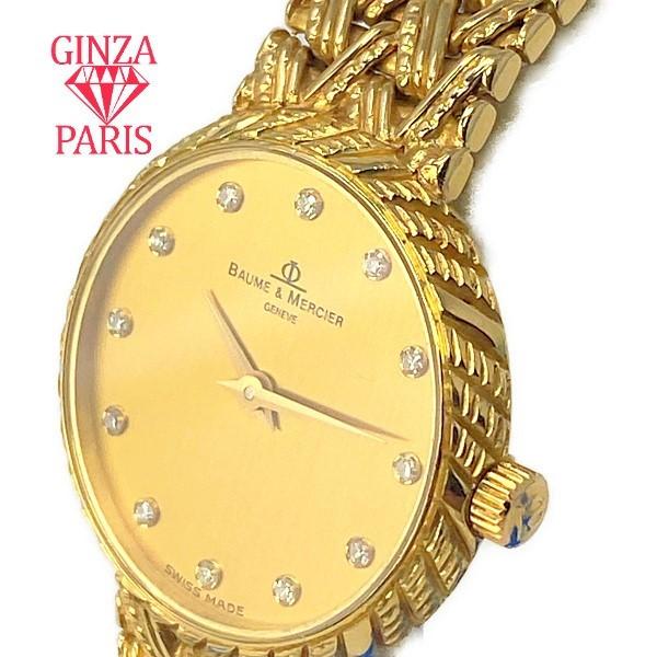 BAUME&MERCIER ボーム&メルシエ BAUME&MERCIER 18Kイエロー BAUME&MERCIER ボーム&メルシエ BAUME&MERCIER 18Kイエロー