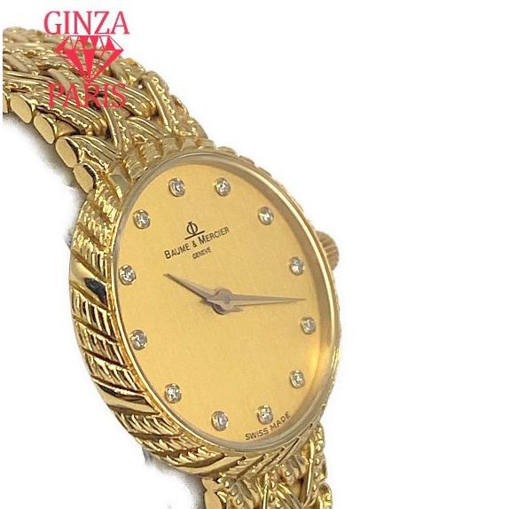 BAUME&MERCIER ボーム&メルシエ BAUME&MERCIER 18Kイエロー BAUME&MERCIER ボーム&メルシエ BAUME&MERCIER 18Kイエロー