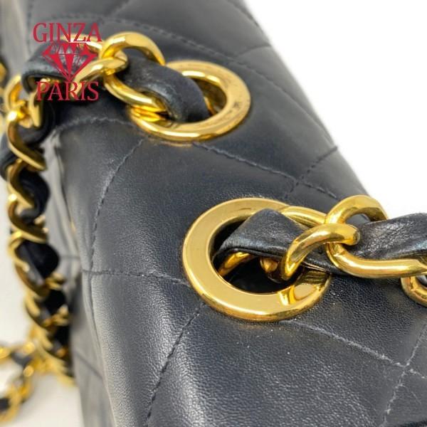 プライスオフモール　シャネル 　CHANEL　 デカマト　マトラッセ３４　ダブルチェーン　ダブルフラップ　チェーンショルダーバッグ　ラムスキン　ゴールド金具 | CHANEL | 07