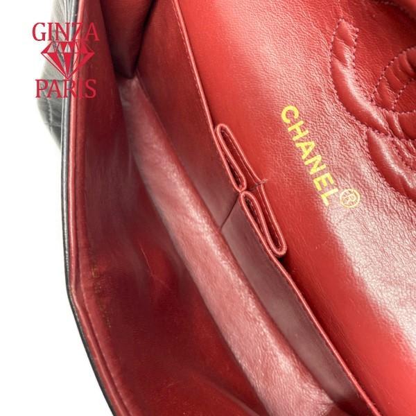 プライスオフモール　シャネル 　CHANEL　 マトラッセ２３　ダブルチェーン　ダブルフラップ　チェーンショルダーバッグ　ラムスキン　ゴールド金具 | CHANEL | 12