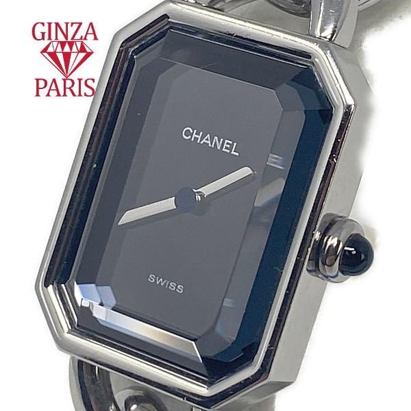 プライスオフモール品　シャネル  CHANEL　プルミエール　Lサイズ　黒文字盤　H0452　レディース　腕時計 | CHANEL | 01
