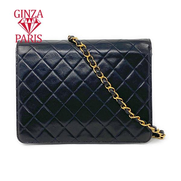 シャネル 　CHANEL　 マトラッセ　プシュロックチェーンショルダー　ラムスキン　ブラック　A03569　ゴールド金具　 | CHANEL | 01