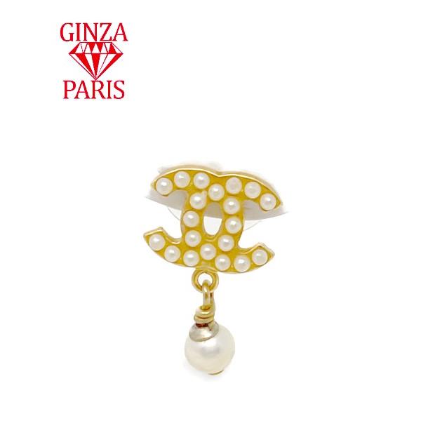 美品　シャネル CHANEL　ベビーパールCCマーク　スイングパール　フェイクパールピアス　ゴールド金具 | CHANEL | 02